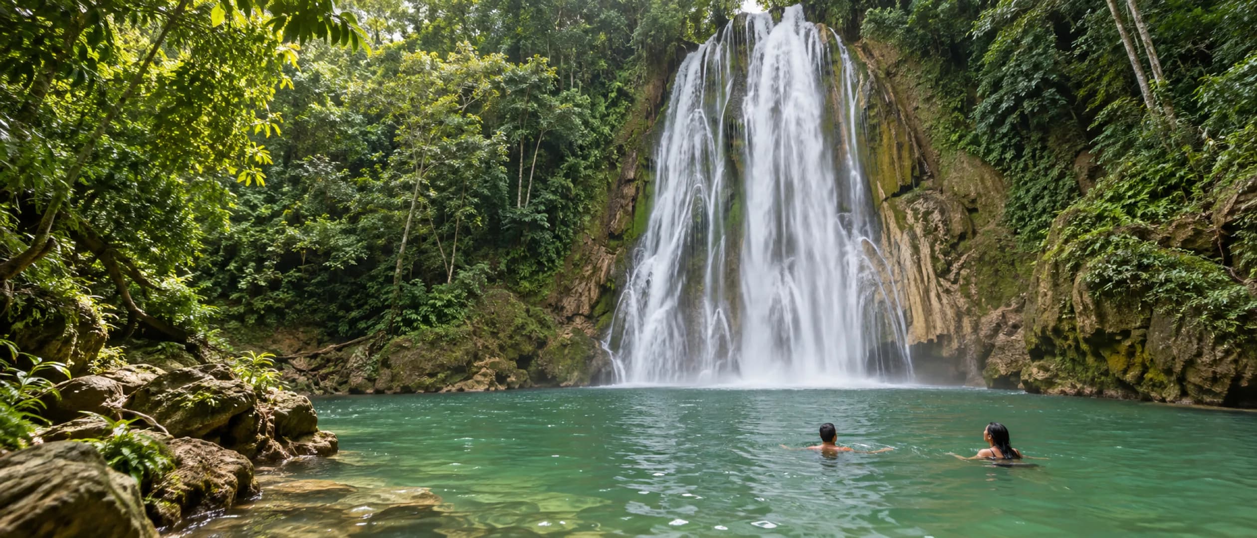 Cascada El Limón vista desde la poza