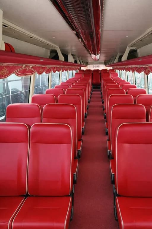 Interior del autobús