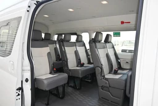 Interior de la minivan